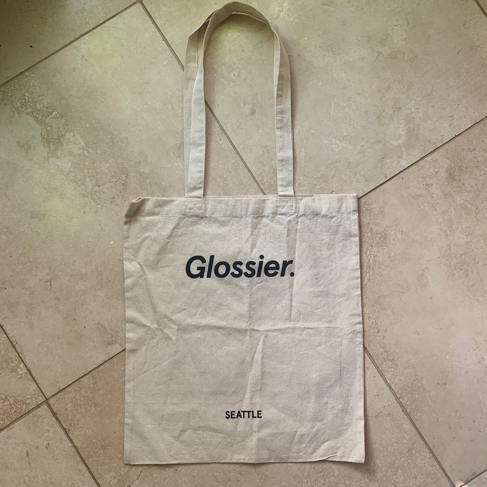 GLOSSIER Seattle tote bag